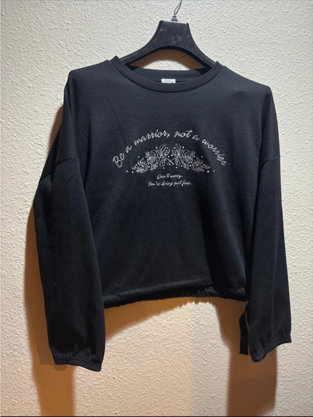 OVS Black Crewneck Sweatshirt